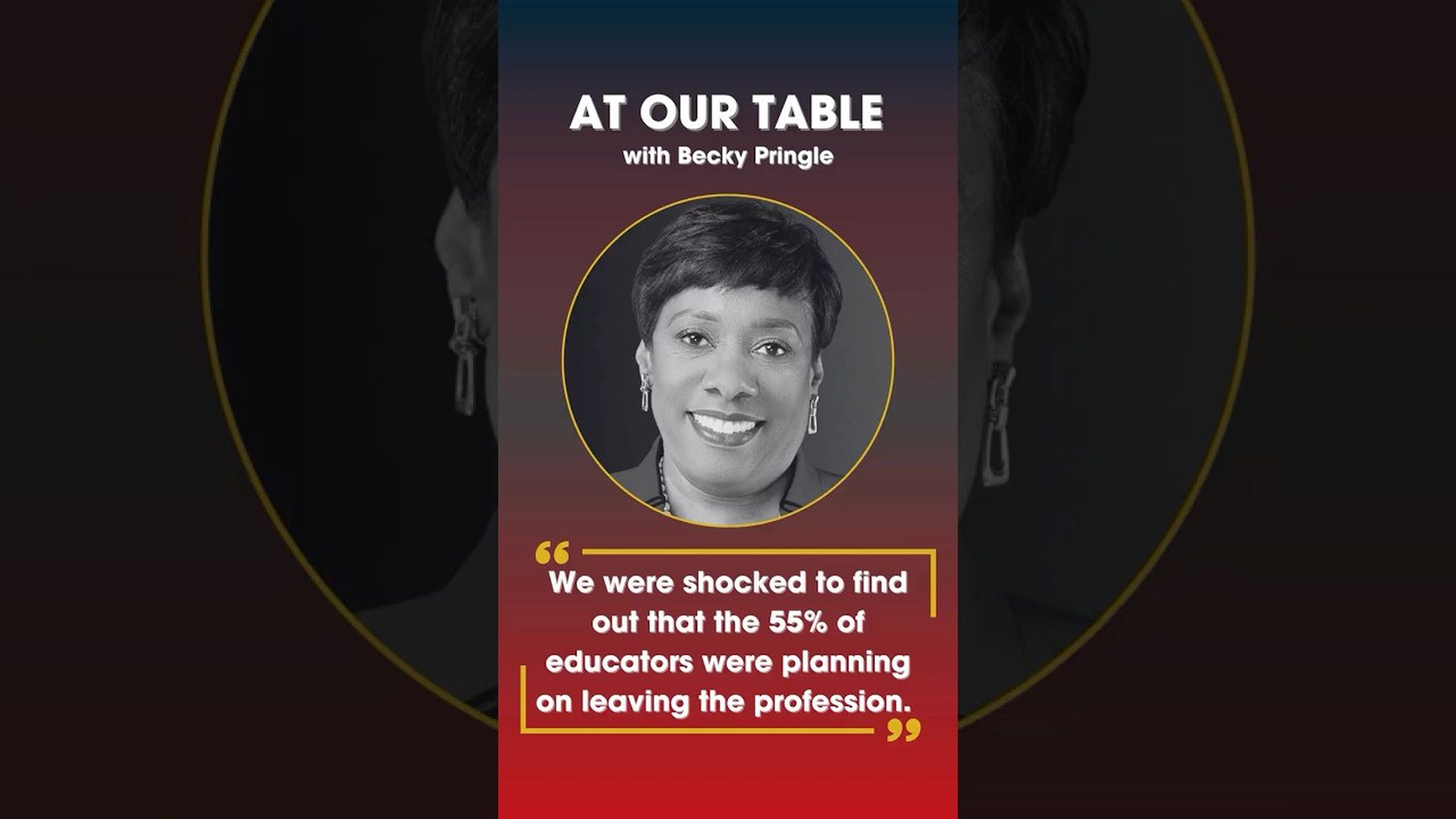 '55% of educators were planning to leave the profession.” #Shorts