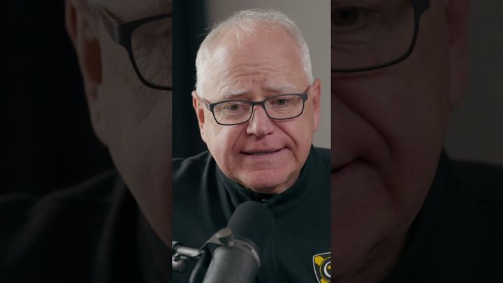 'No one's going to ride in and save us.' Governor Tim Walz, At Our Table. #PullUpASeat #Shorts