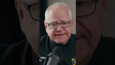 'No one's going to ride in and save us.' Governor Tim Walz, At Our Table. #PullUpASeat #Shorts