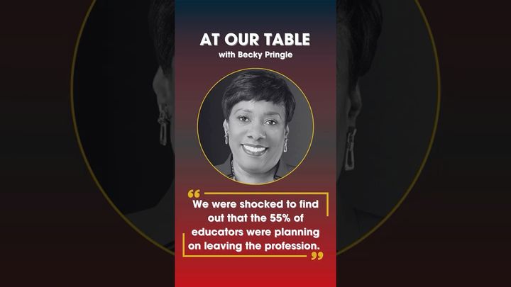 '55% of educators were planning to leave the profession.” #Shorts